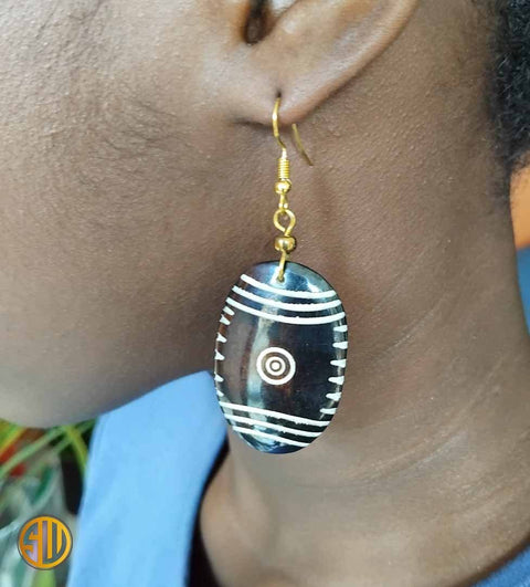 Boucles d'oreilles Africaines Lia - SublimeWax